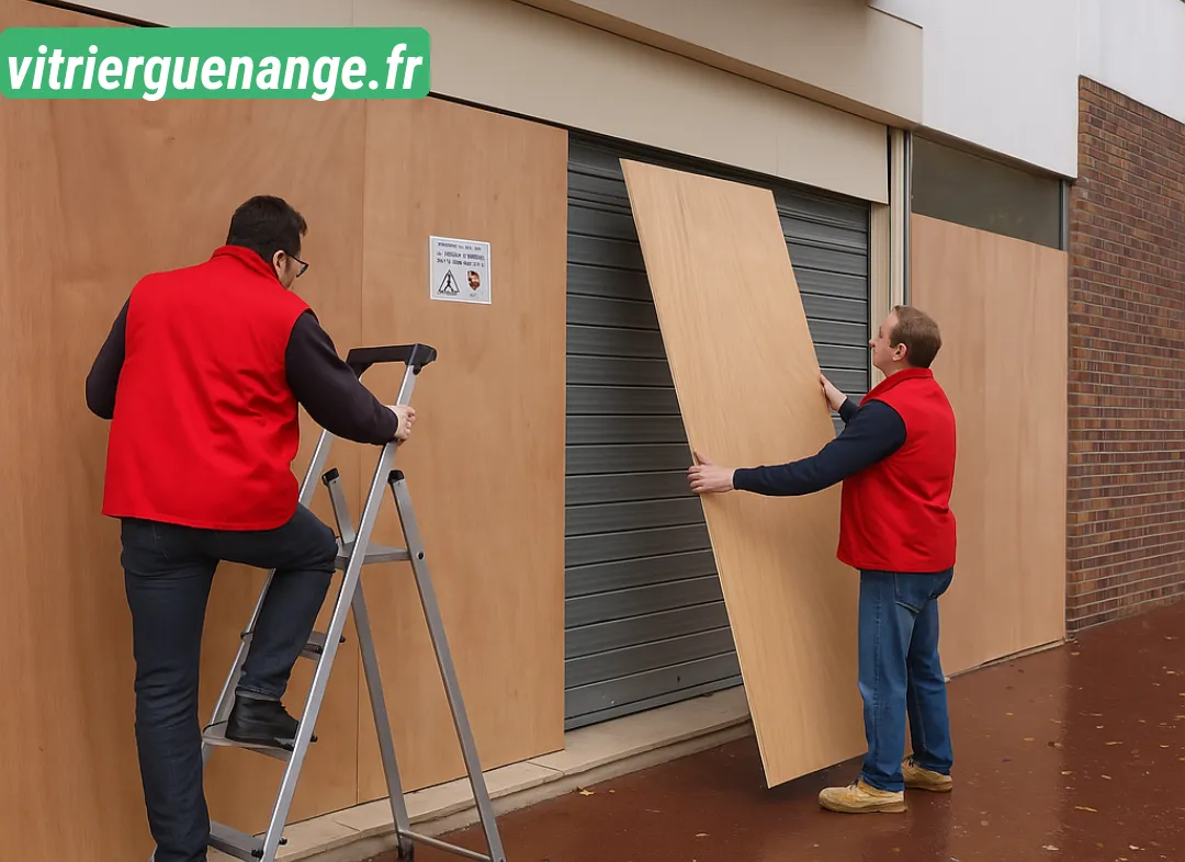 Mise en sécurité fermeture provisoire Guénange